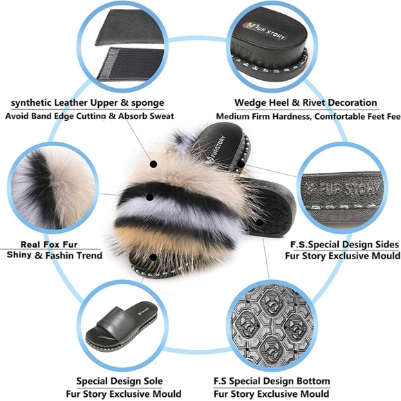 Luxury Slides Anti Slip Grip & Super Comfortable - Picture 7 of 7